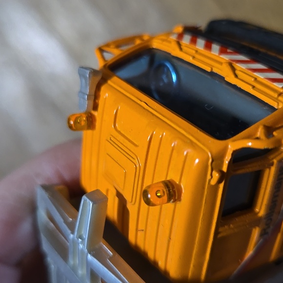 Vintage Mercedes Benz Rollsman Die Cast Compacting Garbage Truck - Picture 8 of 10